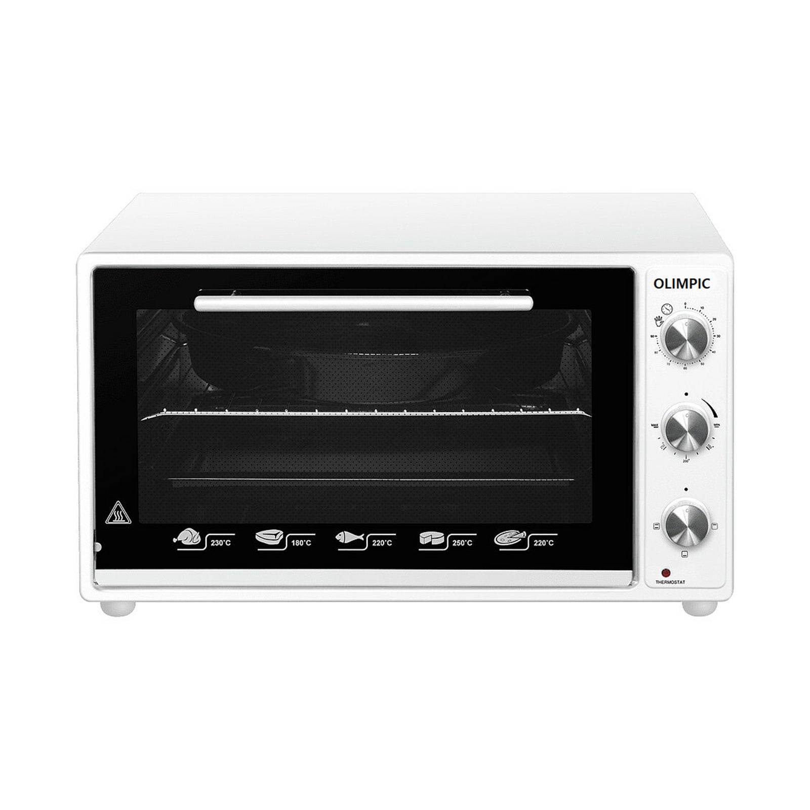 Olimpic Electric Oven 45L 1800W White
